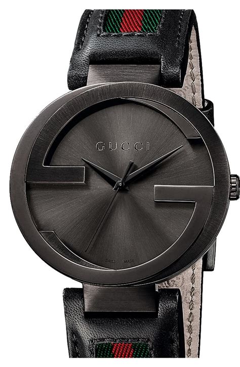 interlocking g gucci watch|gucci 126.2 men's wrist watch.